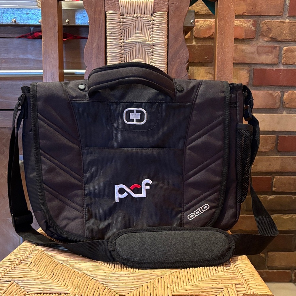 OGIO Black Computer Messenger Bag - Picture 2 of 8